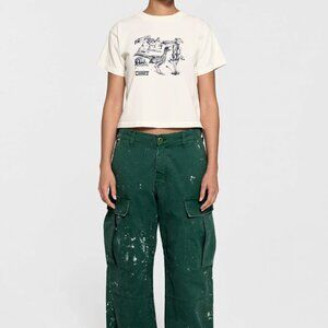 Cherry Sedona Boxy Baby Tee